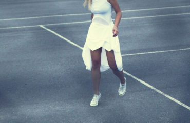 Sports Luxe All White Outfit